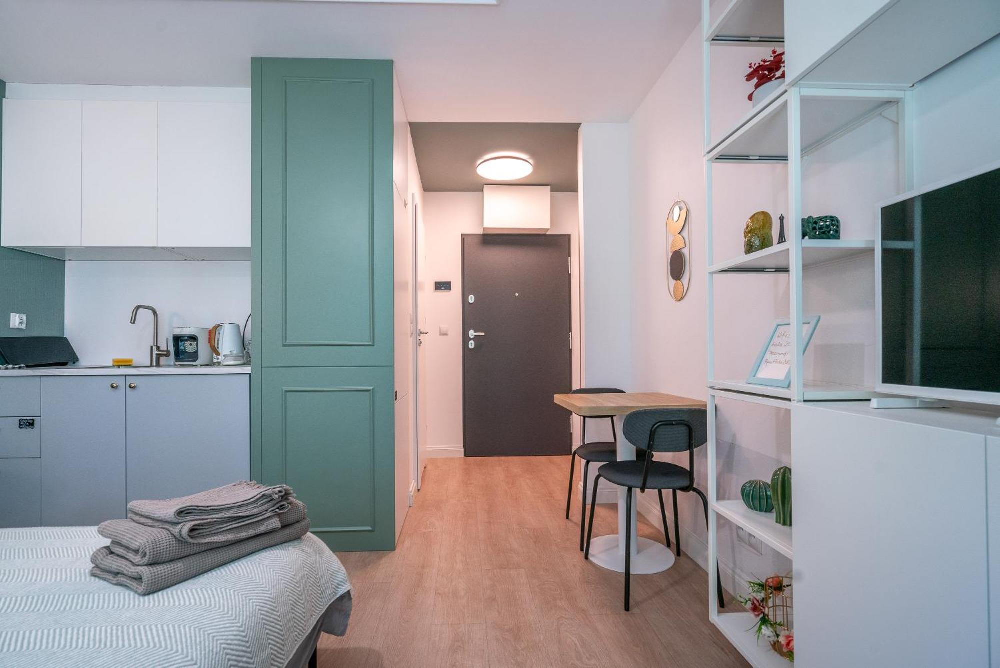 Apartament Fala Metro Sgh Klub Stodola Parking Parkview Fast Wifi 华沙 外观 照片