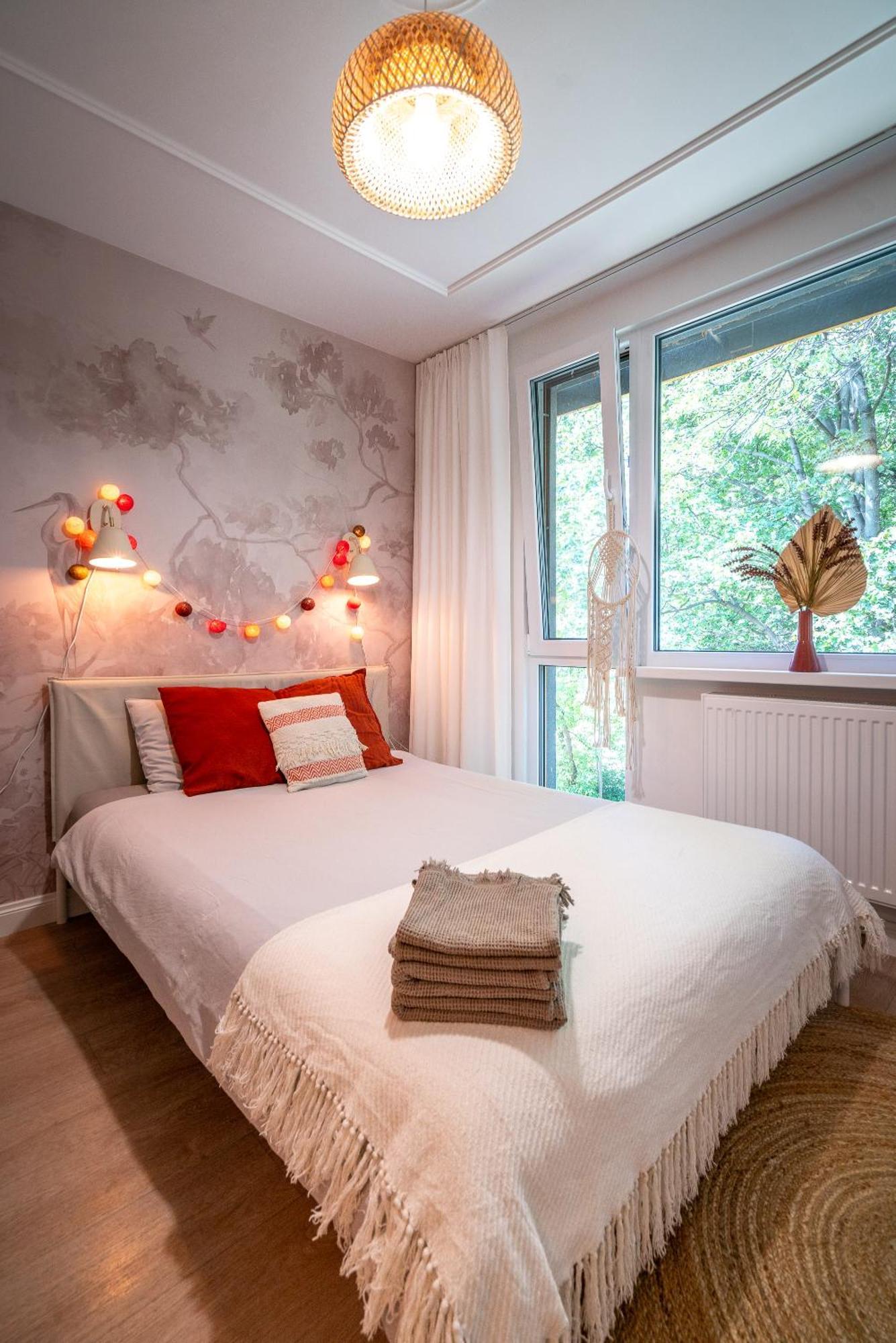 Apartament Fala Metro Sgh Klub Stodola Parking Parkview Fast Wifi 华沙 外观 照片